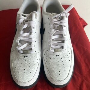 Nike Air Force 1 Jewel 'White Black' HQ3826-100 Men's Size 11.5 Shoes